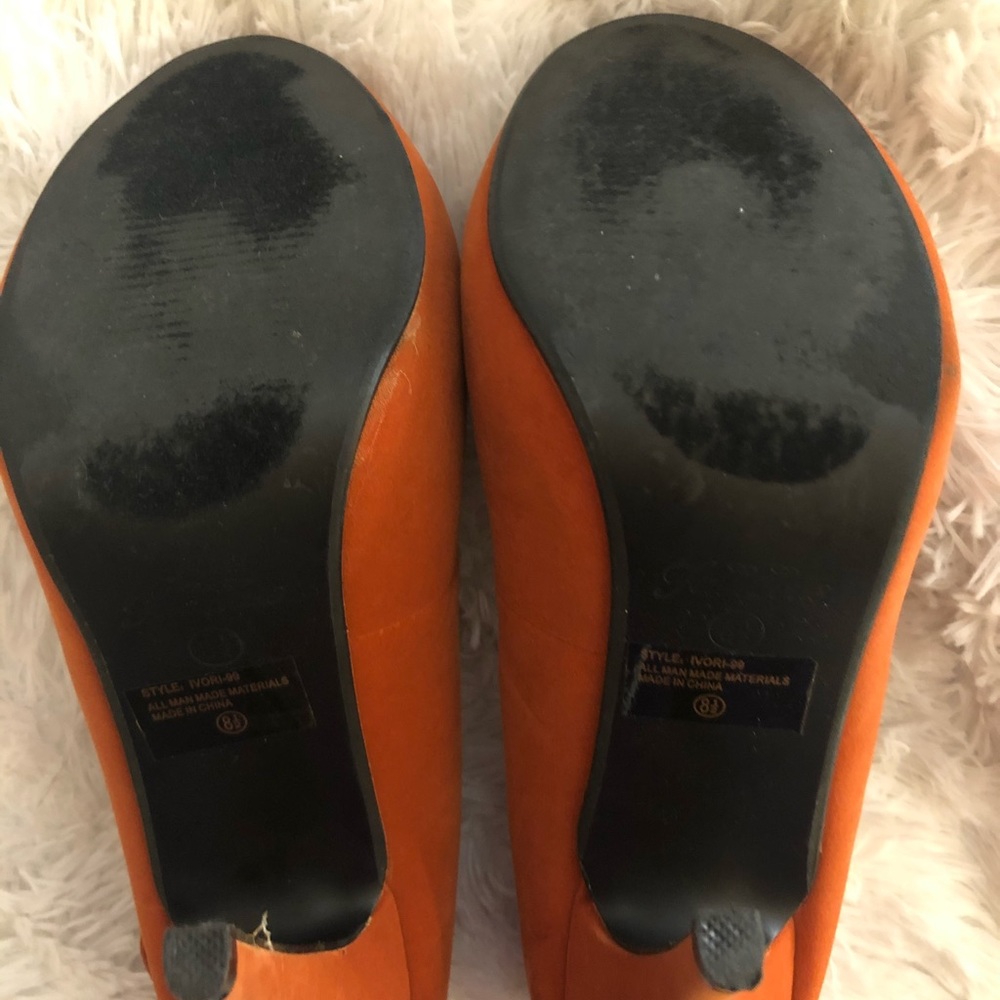 Orange Heels - Picture 3 of 3